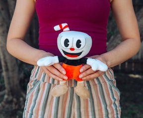 Cuphead 8-Inch Plush Set of 2 | Cuphead and Mugman
