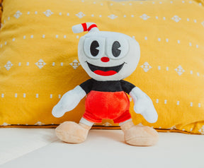 Cuphead 8-Inch Plush Set of 2 | Cuphead and Mugman