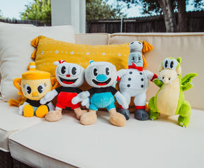 Cuphead 8-Inch Plush Set of 2 | Cuphead and Mugman