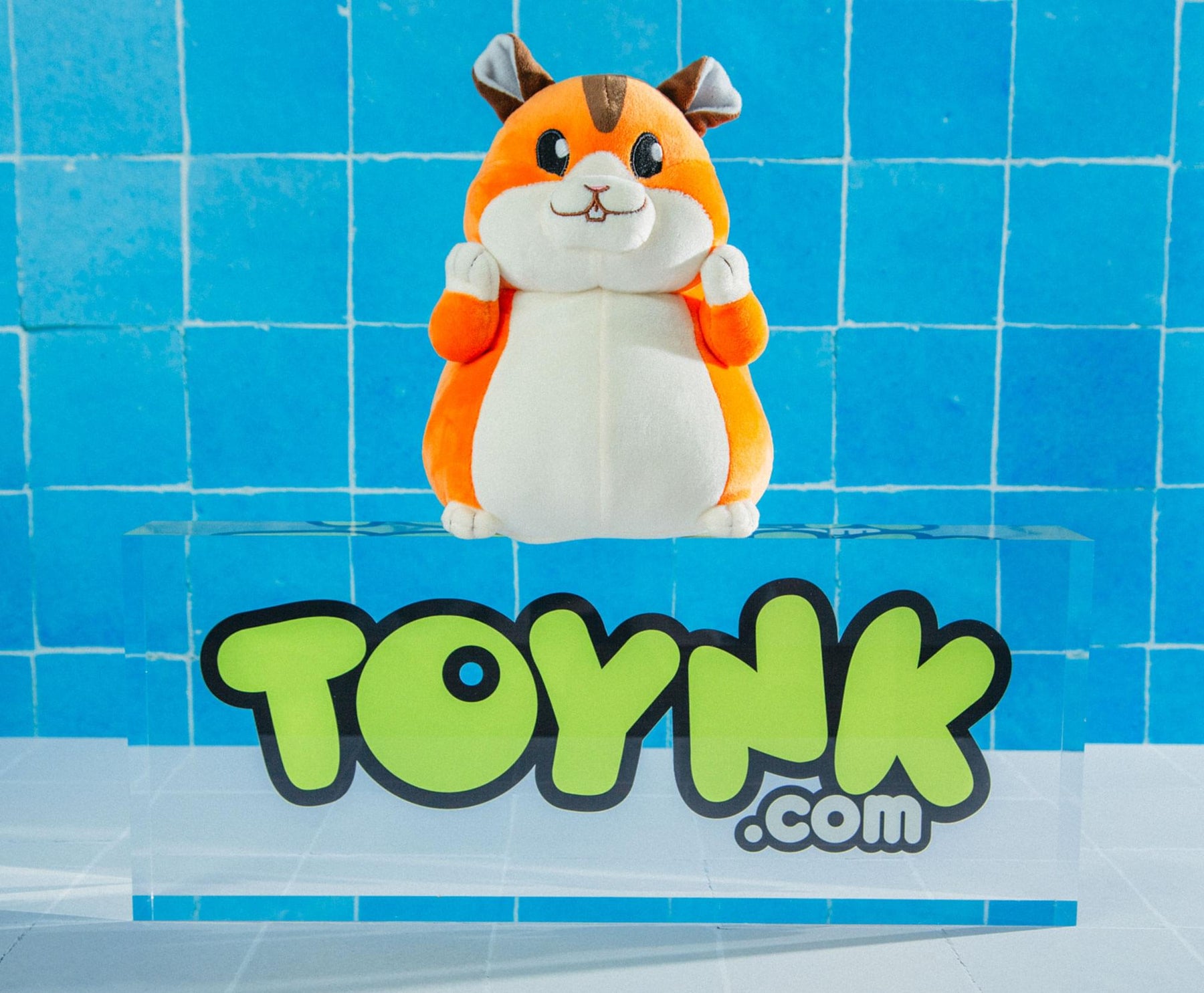Toynk Mascot 8-Inch Collector Plush Toy | Waffles the Hamster