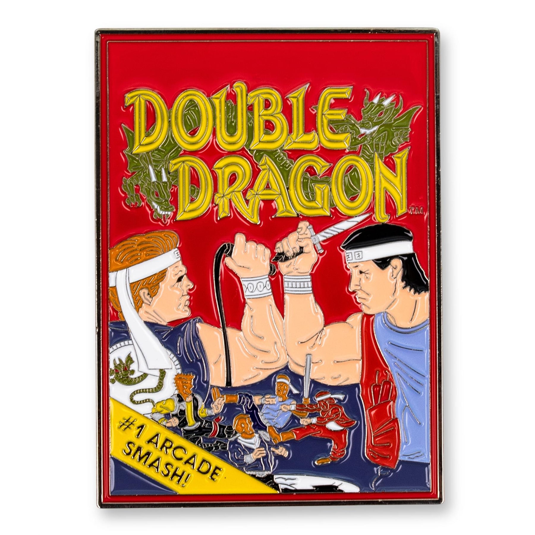 Double Dragon Limited Edition Enamel Pin | SDCC 2022 Exclusive