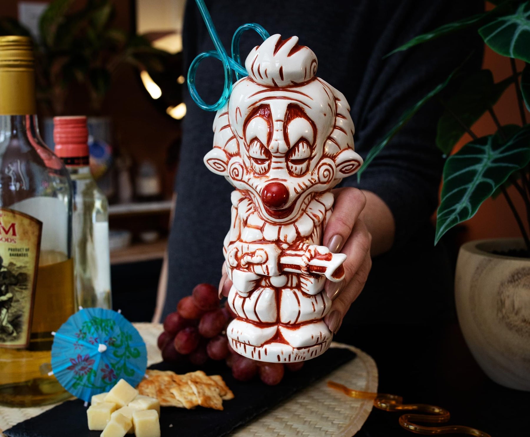 Geeki Tikis Killer Klowns From Outer Space Rudy Ceramic Mug | Holds 14 Ounces