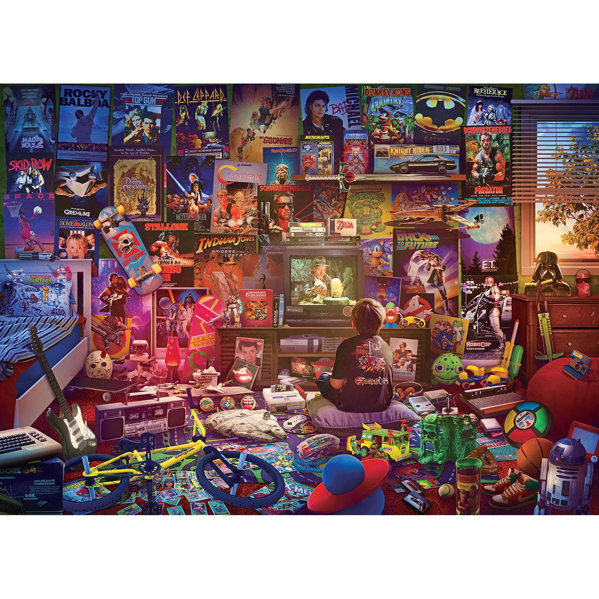 An Afternoon in the 80s 1000 Piece Jigsaw Puzzle | Free Shipping