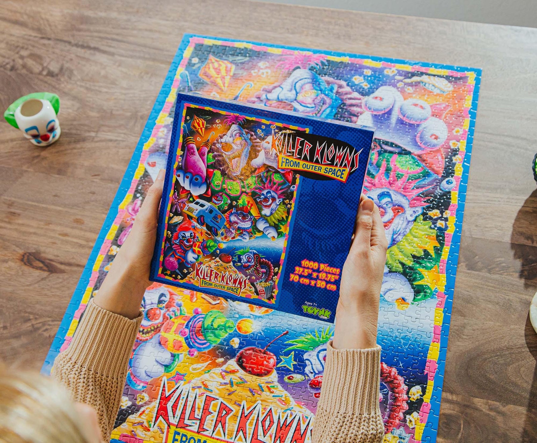 Killer Klowns From Outer Space 1000-Piece Jigsaw Puzzle | Toynk Exclusive