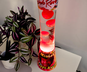 Bob Ross Tie-Dye Motion Mood Light | 16 Inches Tall