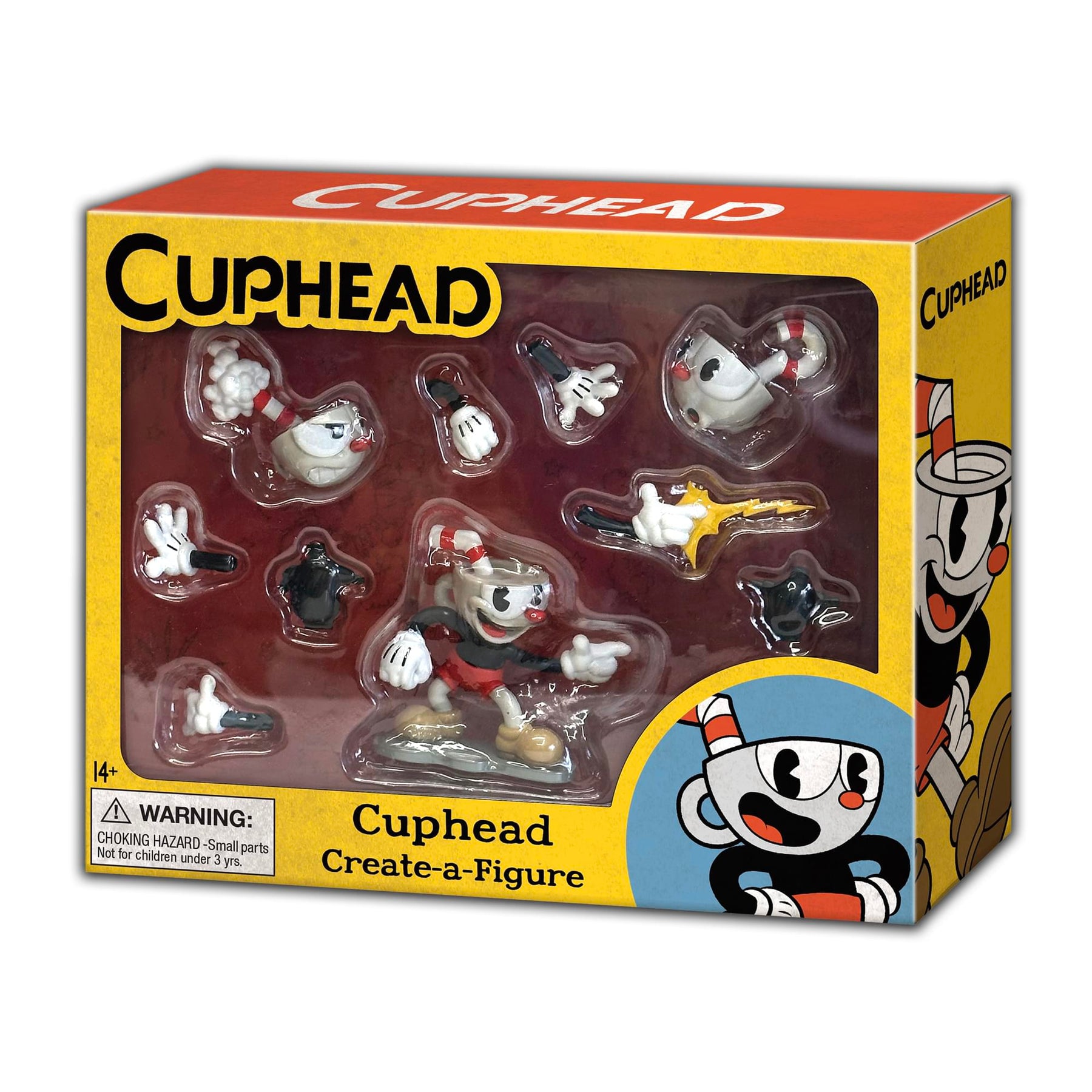 cuphead mini backpack Cuphead Create-A-Figure 3" Mini Figure