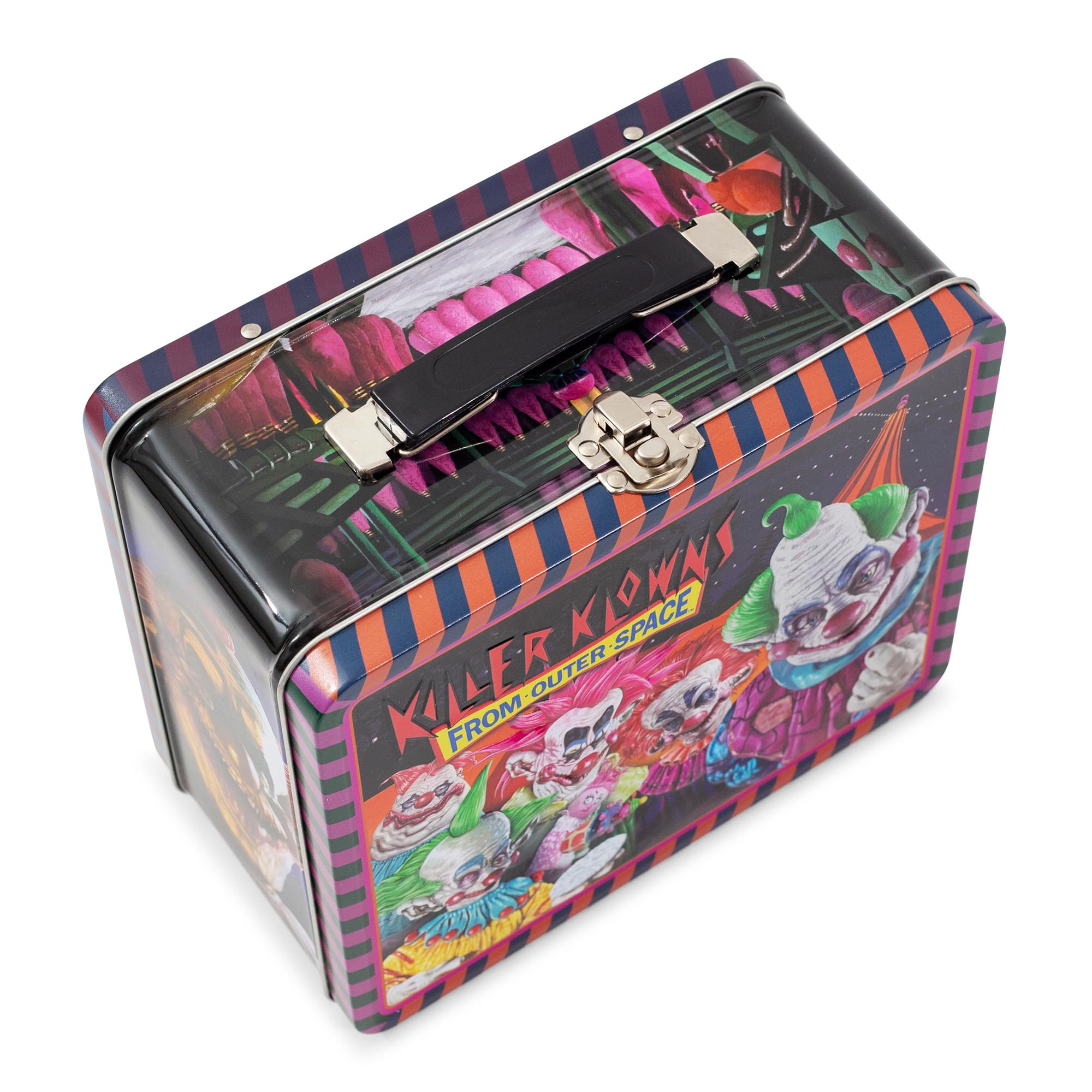 Killer Klowns From Outer Space Metal Tin Lunch Box | Toynk Exclusive