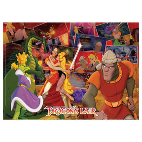 Dragon's Lair Collage 1000-Piece Jigsaw Puzzle | Toynk Exclusive