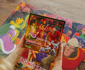 Dragon's Lair Collage 1000-Piece Jigsaw Puzzle | Toynk Exclusive