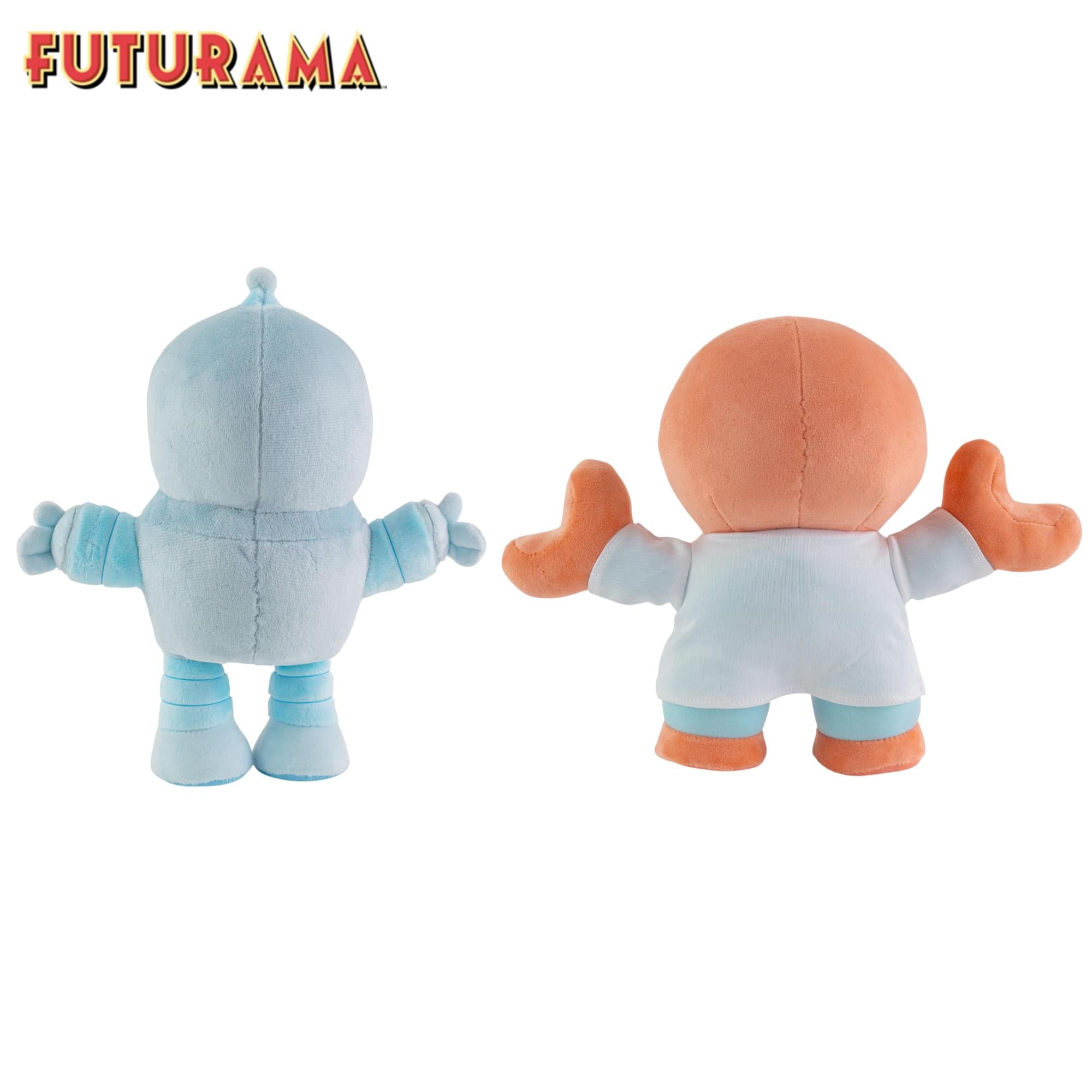 Futurama Bender and Dr. Zoidberg 8-Inch Collector Plush Set