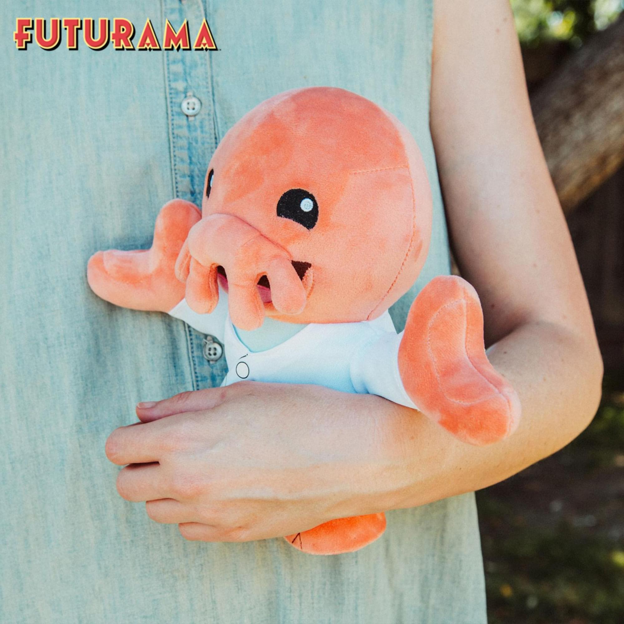 Futurama Bender and Dr. Zoidberg 8-Inch Collector Plush Set
