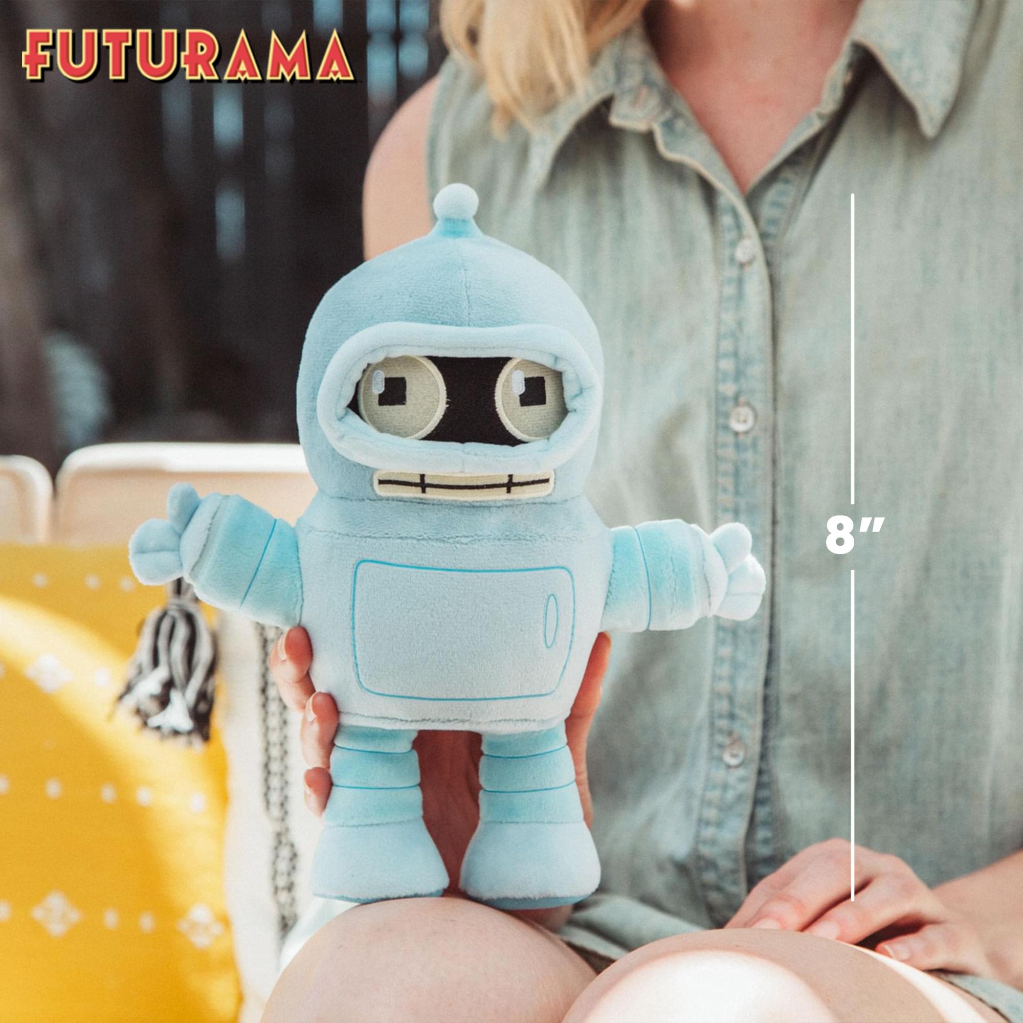 Futurama Bender and Dr. Zoidberg 8-Inch Collector Plush Set