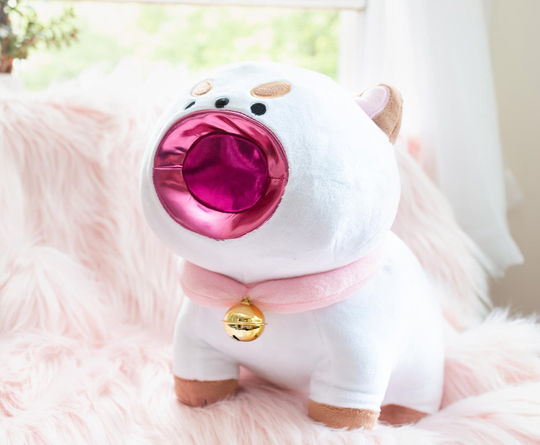 Bee and PuppyCat 16-Inch Collector Plush Toy | Laser Mouth PuppyCat