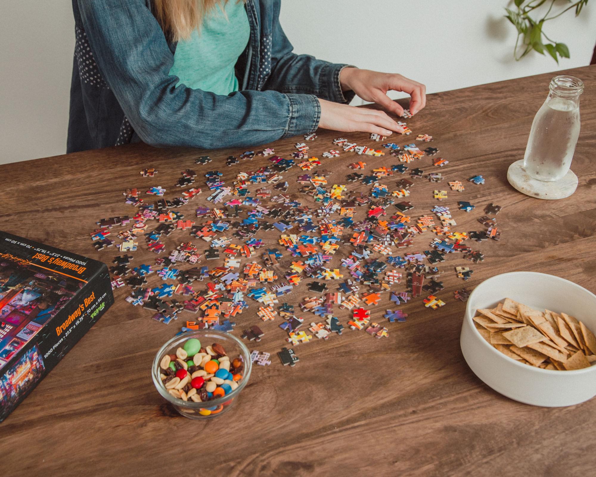 Broadway's Best 1000-Piece Jigsaw Puzzle By Rachid Lotf | Toynk Exclusive
