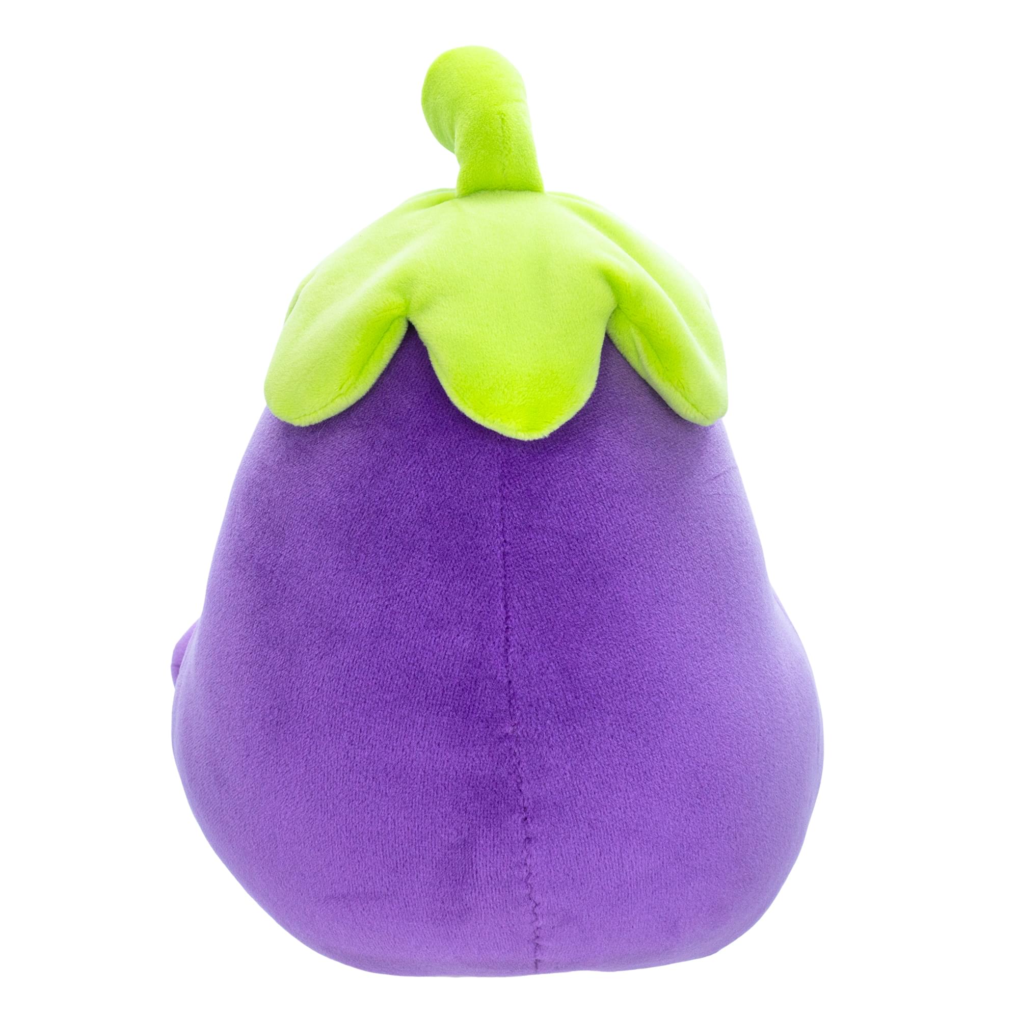 MochiOshis Eggplant 10-Inch Character Plush Toy | Murasaki Nasukkoshi