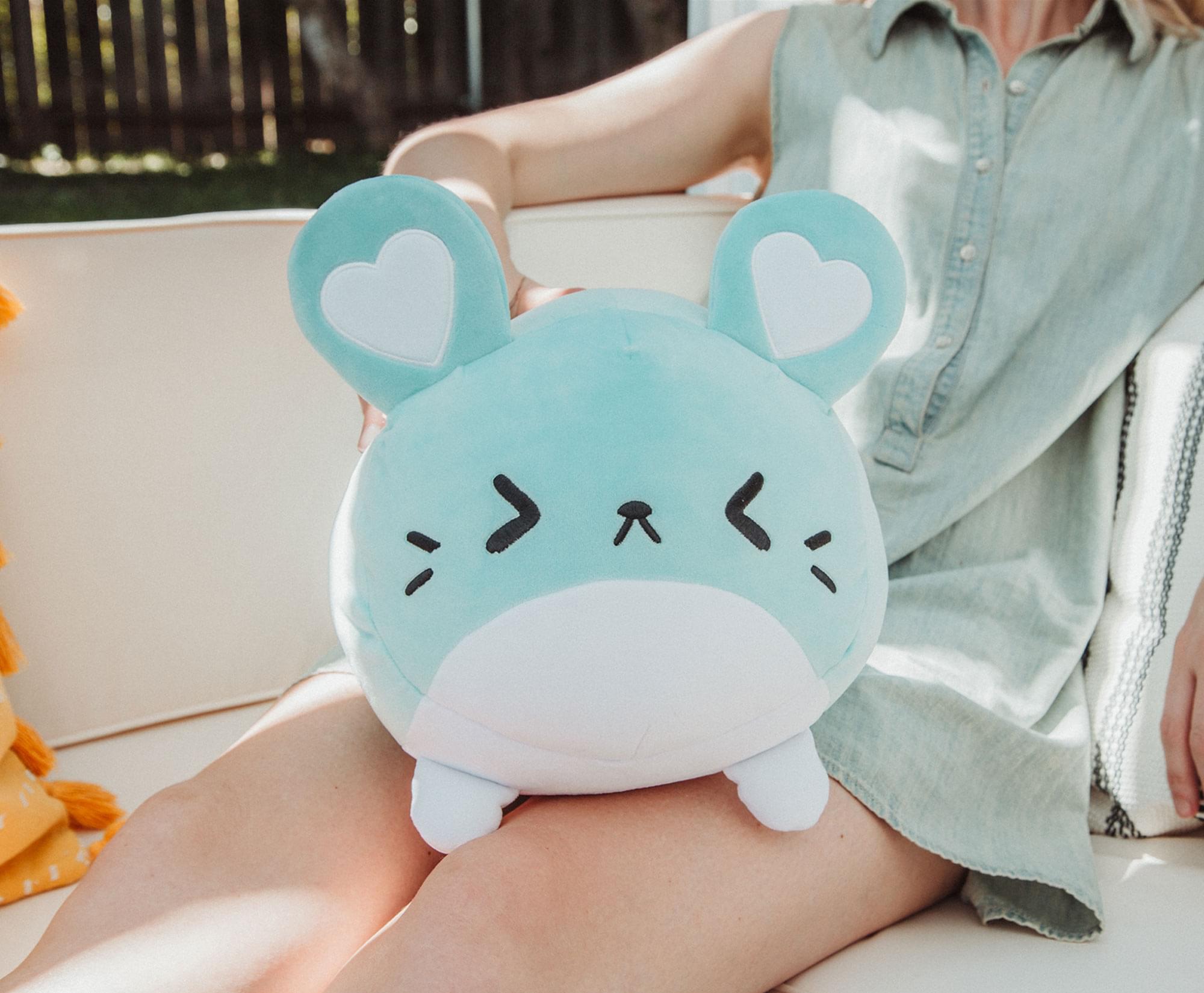 MochiOshis Chinchilla 12-Inch Character Plush Toy | Mofuko Mofumoshi
