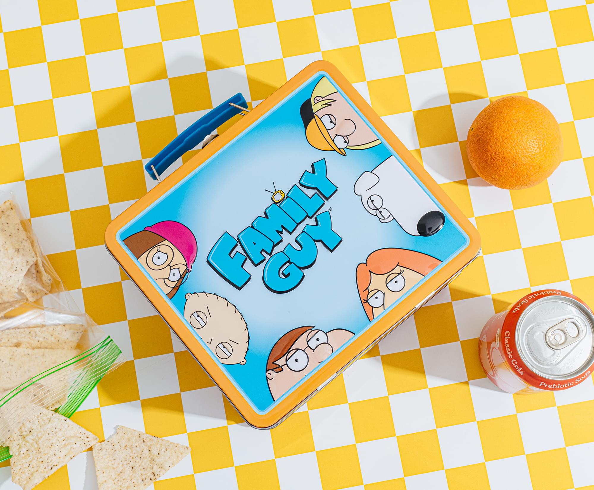 Family Guy Characters Metal Lunchbox