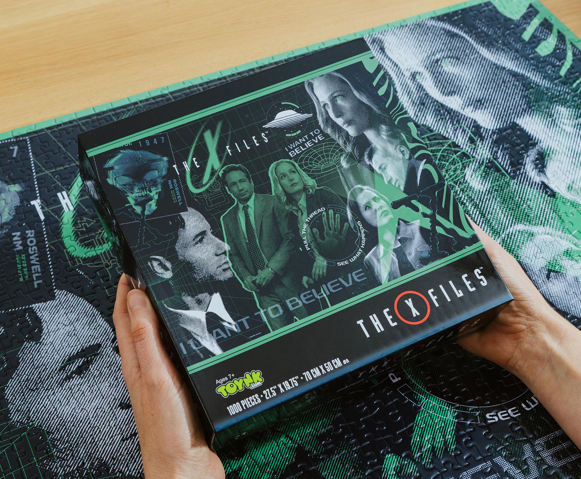 The X-Files "I Want To Believe" 1000-Piece Jigsaw Puzzle | Toynk Exclusive