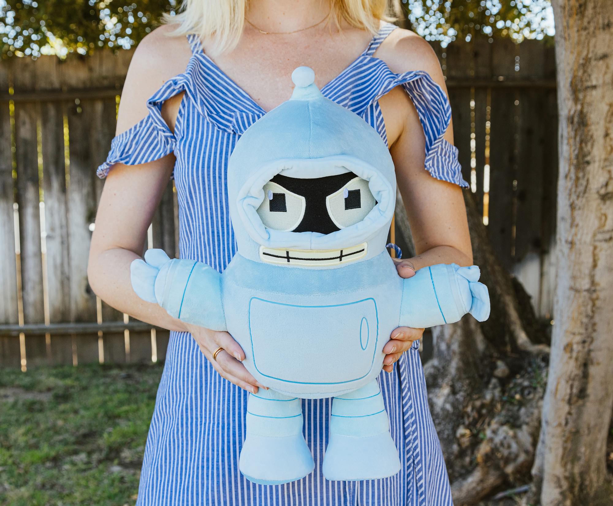 Futurama Angry Bender 18-Inch Chibi Collector Plush