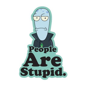 Solar Opposites Korvo "People Are Stupid" Enamel Pin | SDCC 2023 Exclusive