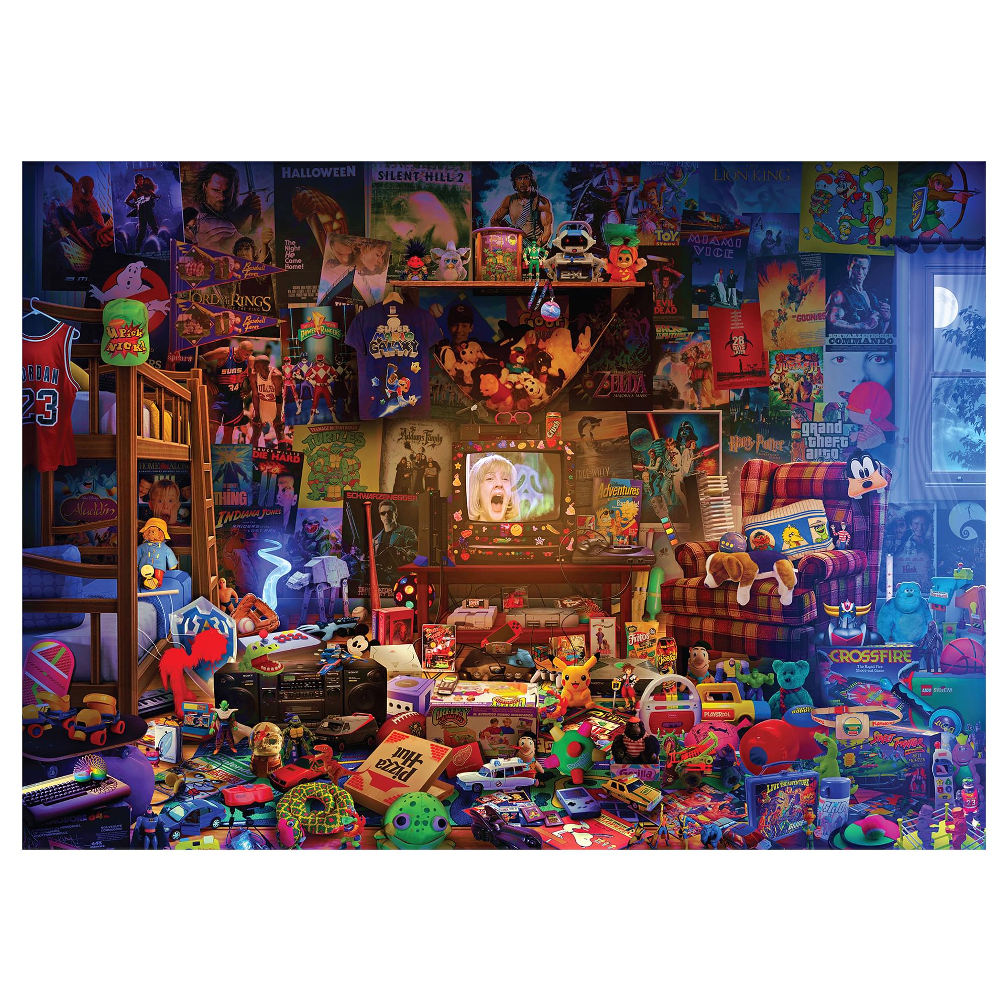 Millennial Dream Room 1000-Piece Jigsaw Puzzle By Rachid Lotf | Toynk Exclusive