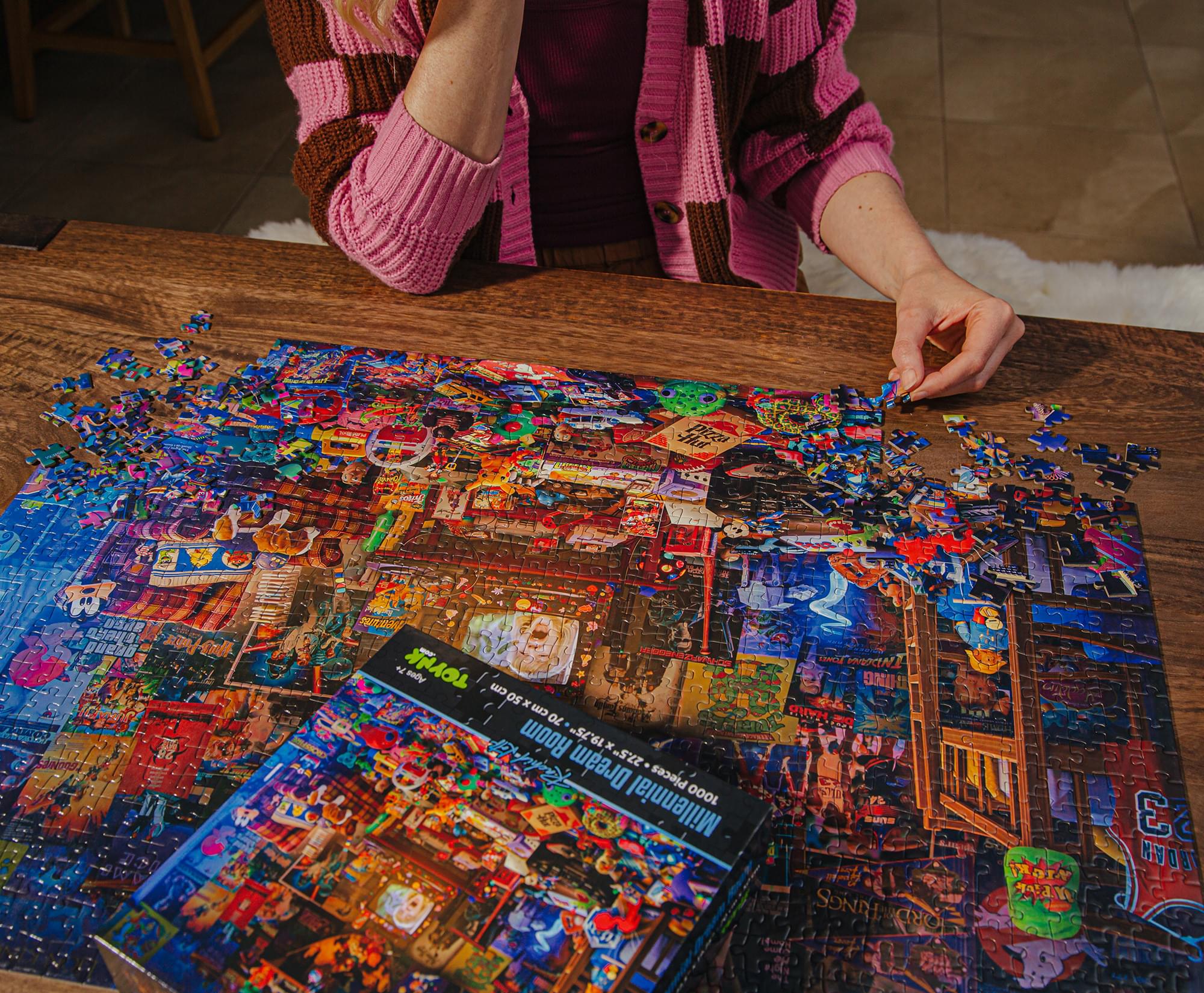 Millennial Dream Room 1000-Piece Jigsaw Puzzle By Rachid Lotf | Toynk Exclusive