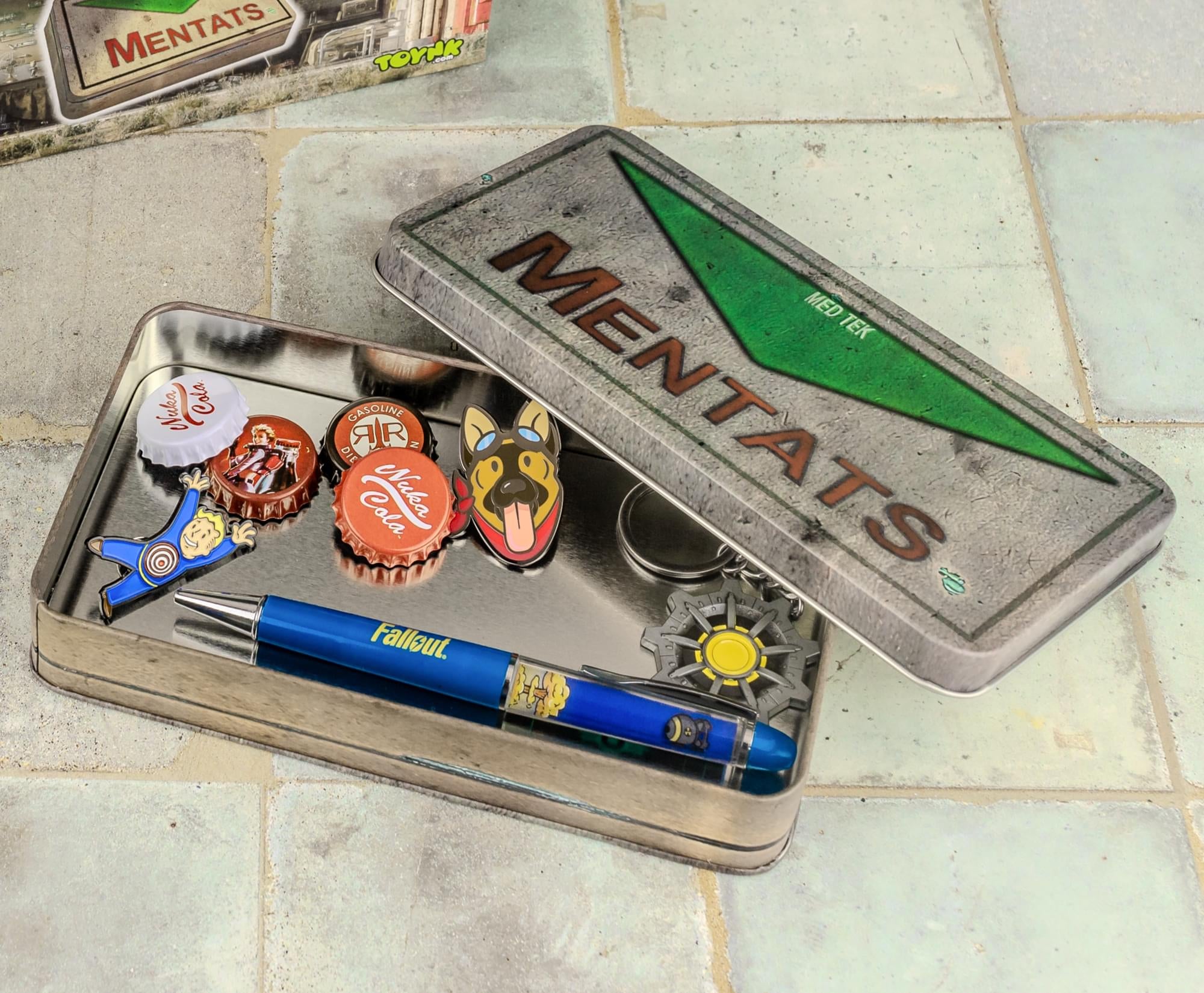 Fallout Mentats Storage Tin Replica