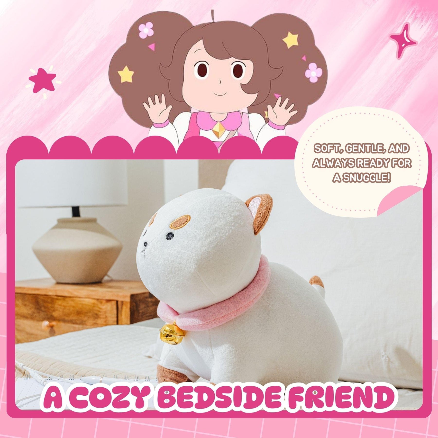 Bee and PuppyCat 10-Inch Plush