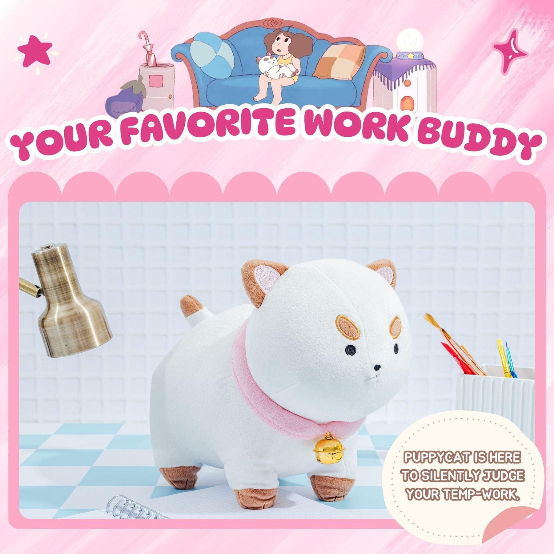Bee and PuppyCat 10-Inch Plush