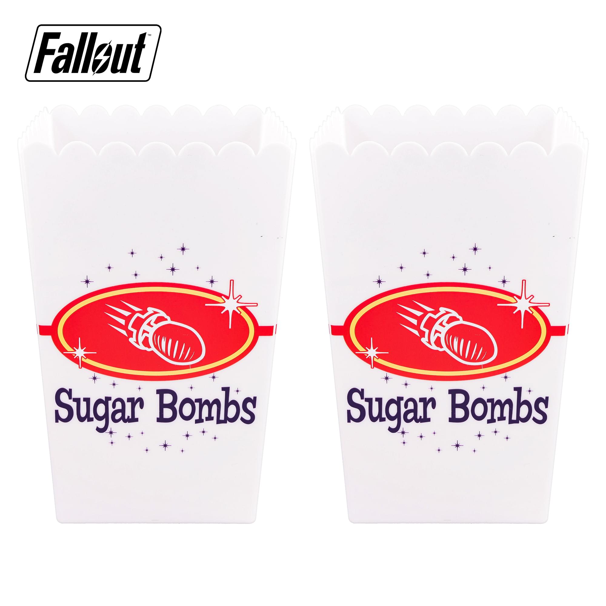 Fallout Sugar Bombs Popcorn Storage Bucket | Set Of 2