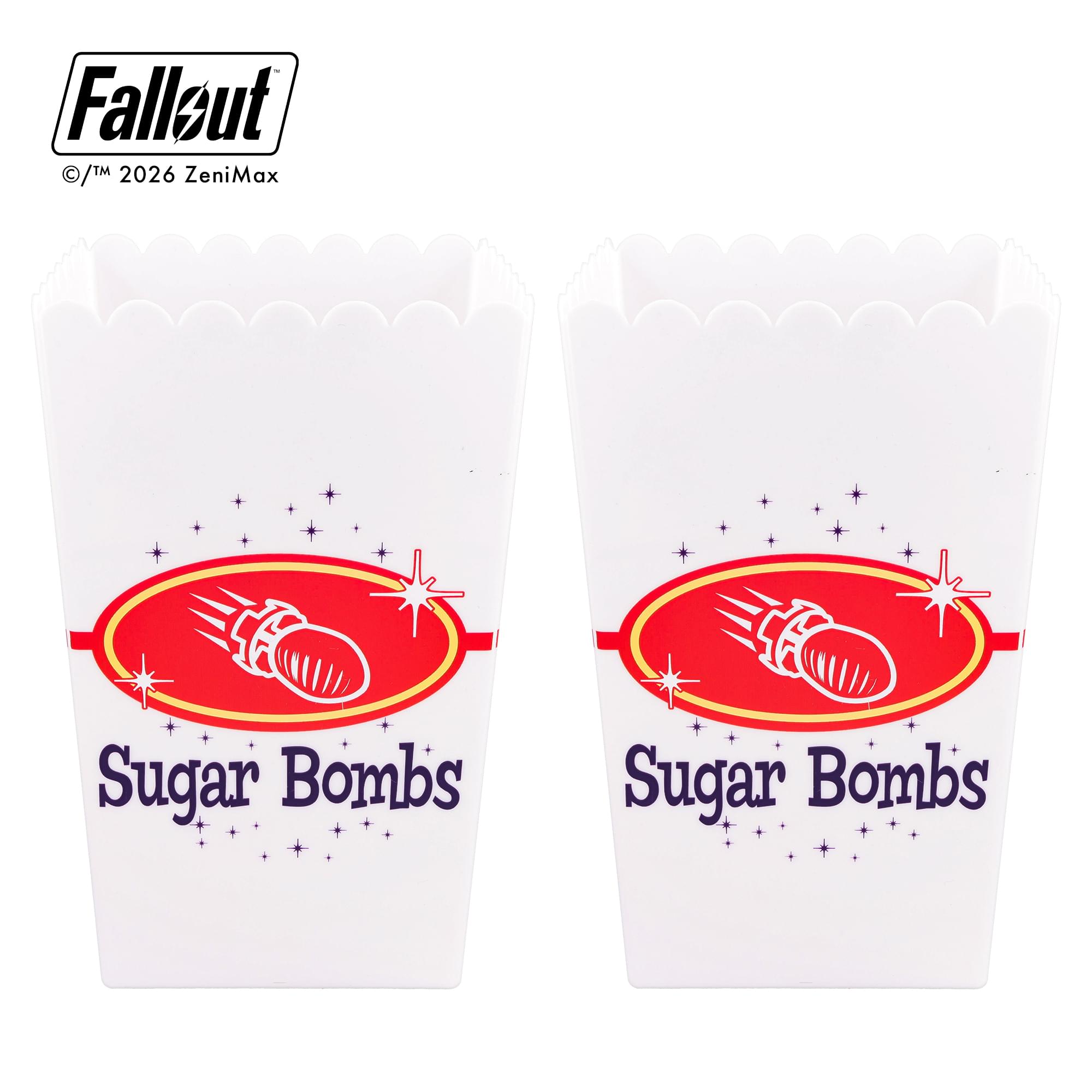 Fallout Sugar Bombs Popcorn Buckets | Set Of 2