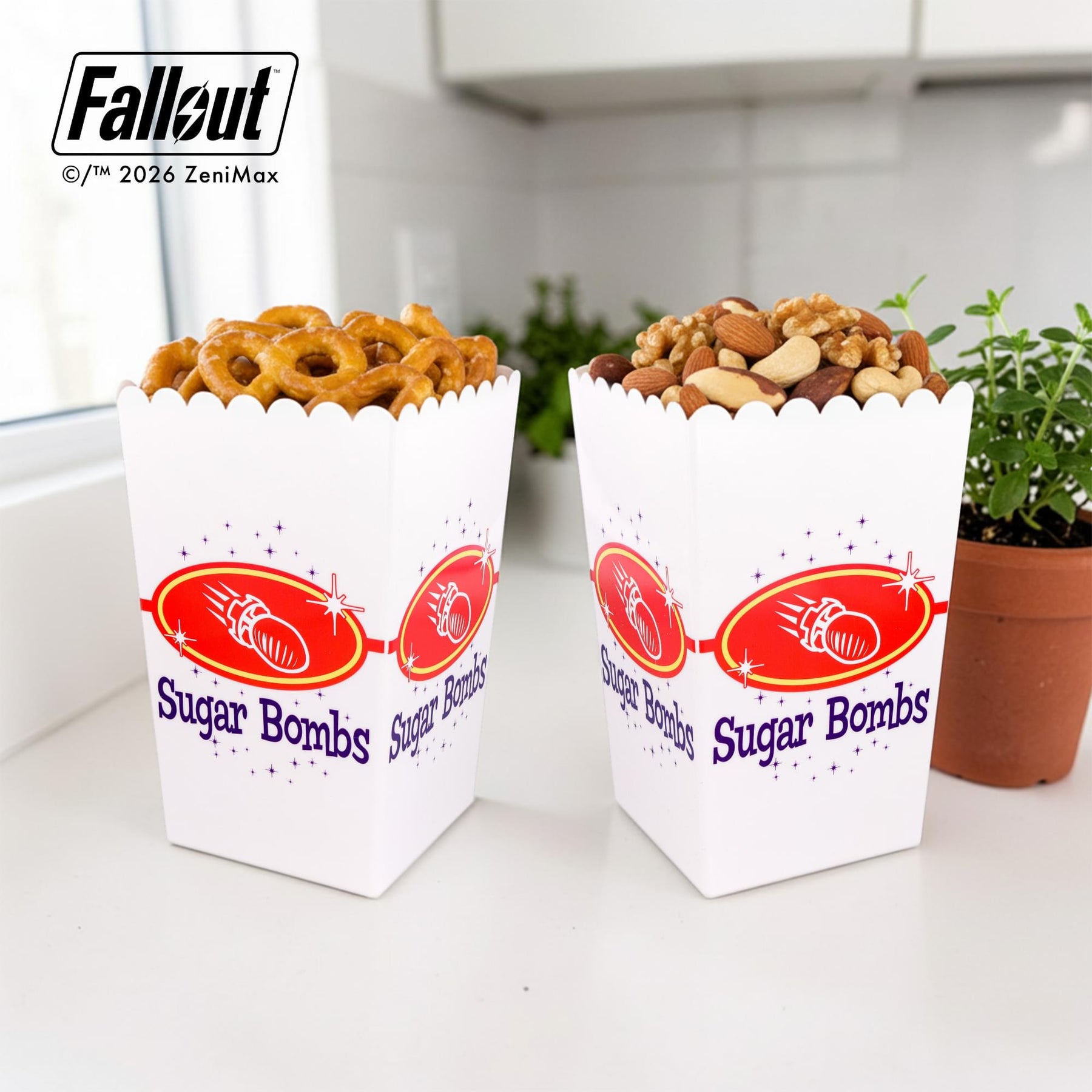 Fallout Sugar Bombs Popcorn Buckets | Set Of 2