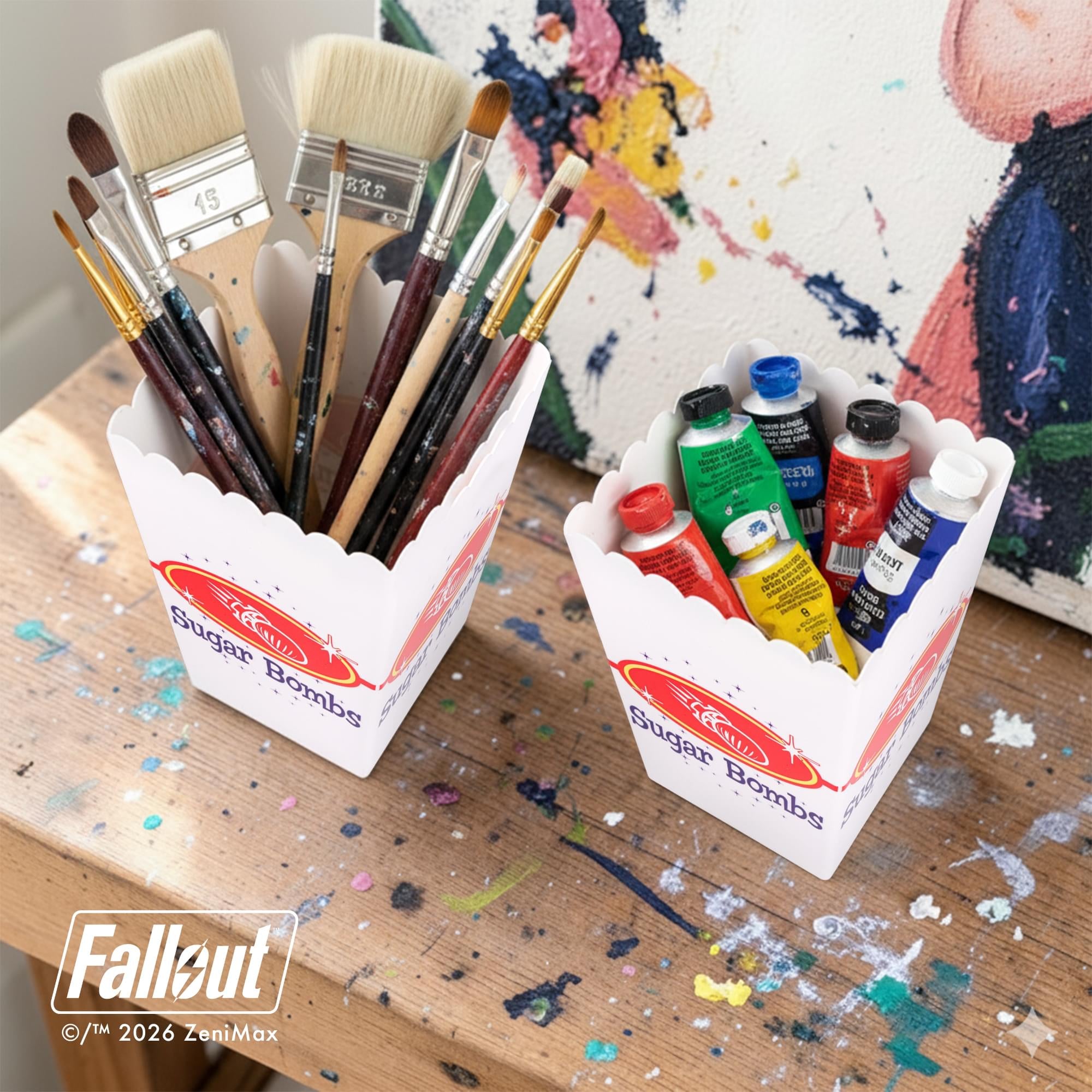 Fallout Sugar Bombs Popcorn Buckets | Set Of 2