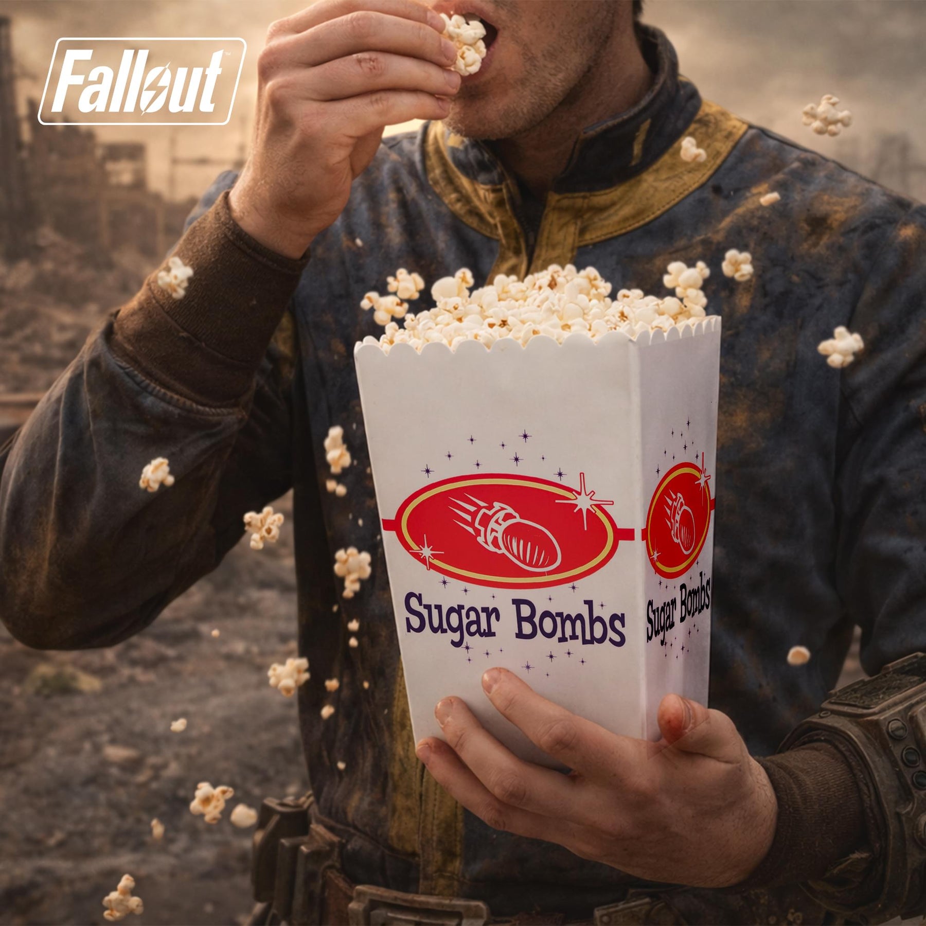 Fallout Sugar Bombs Popcorn Bucket | Holds 3 Liters
