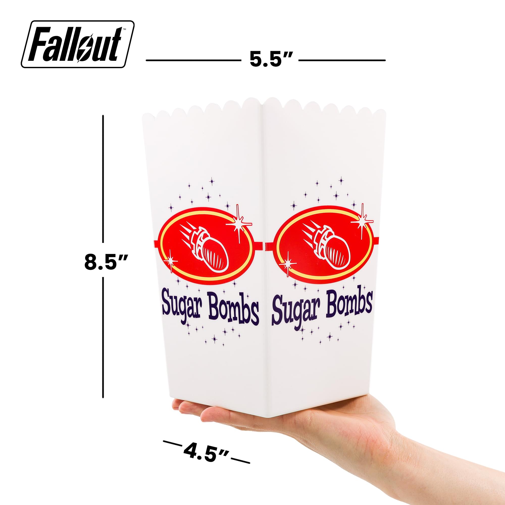 Fallout Sugar Bombs Popcorn Bucket | Holds 3 Liters