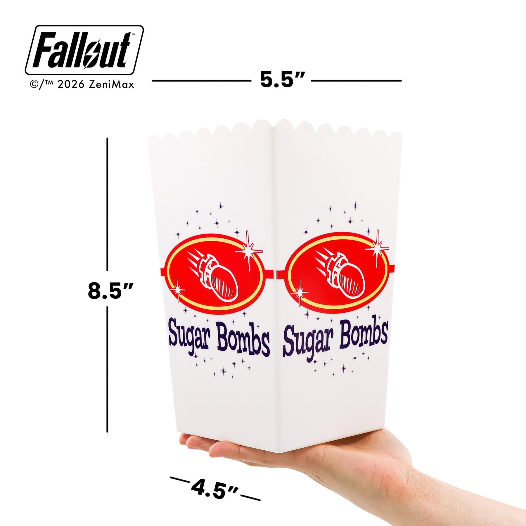 Fallout Sugar Bombs Popcorn Bucket | Holds 3 Liters