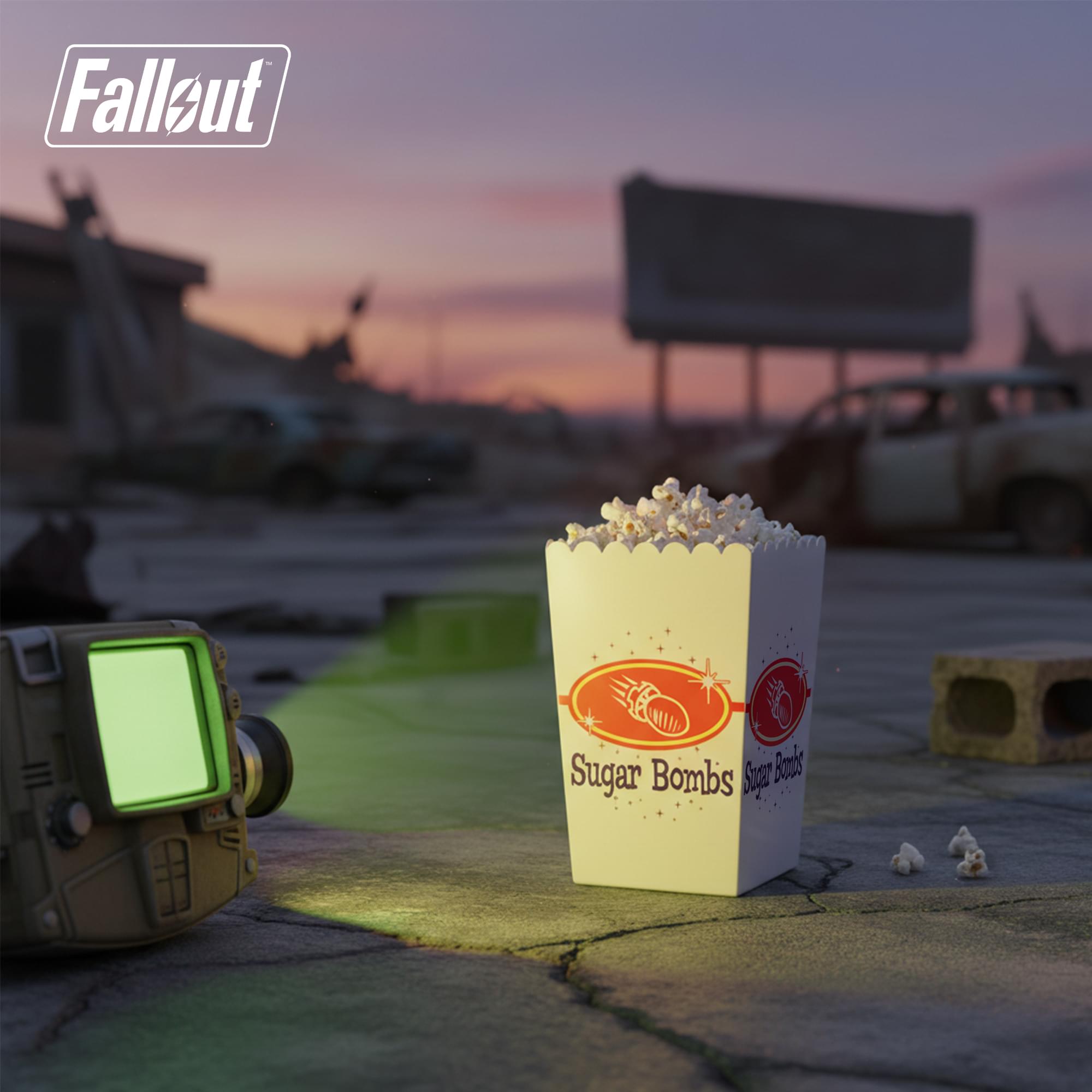 Fallout Sugar Bombs Popcorn Bucket | Holds 3 Liters