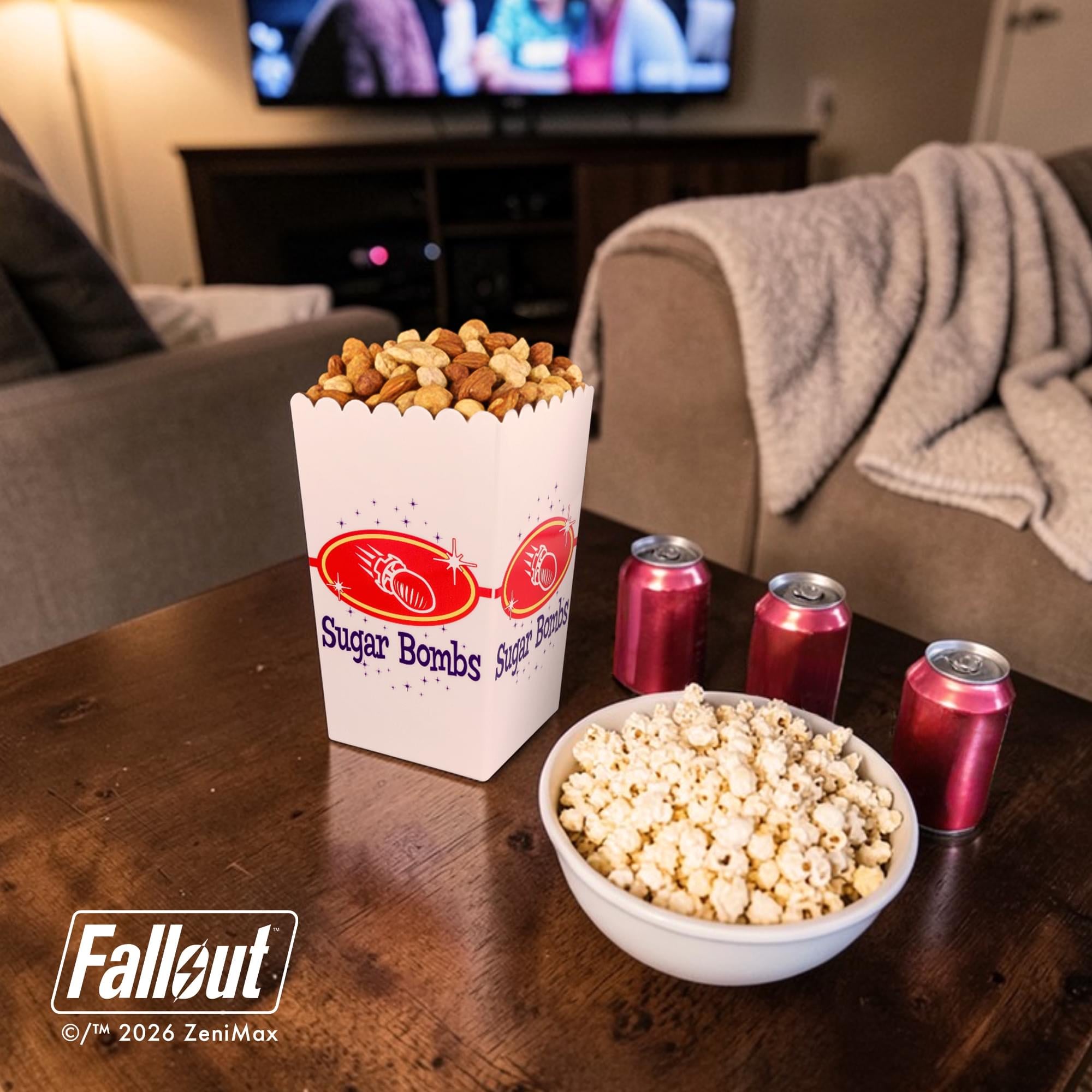 Fallout Sugar Bombs Popcorn Bucket | Holds 3 Liters