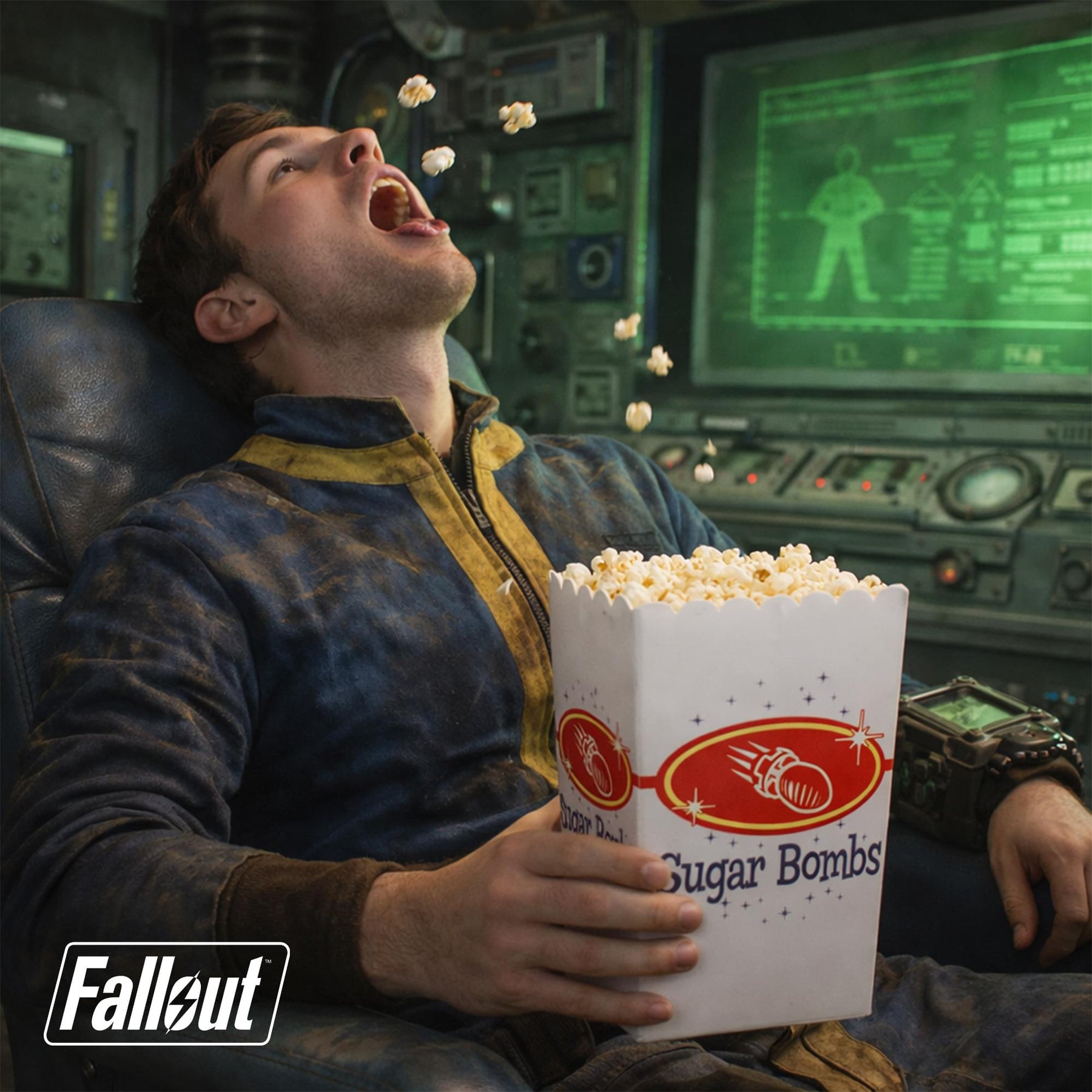 Fallout Sugar Bombs Popcorn Bucket | Holds 3 Liters