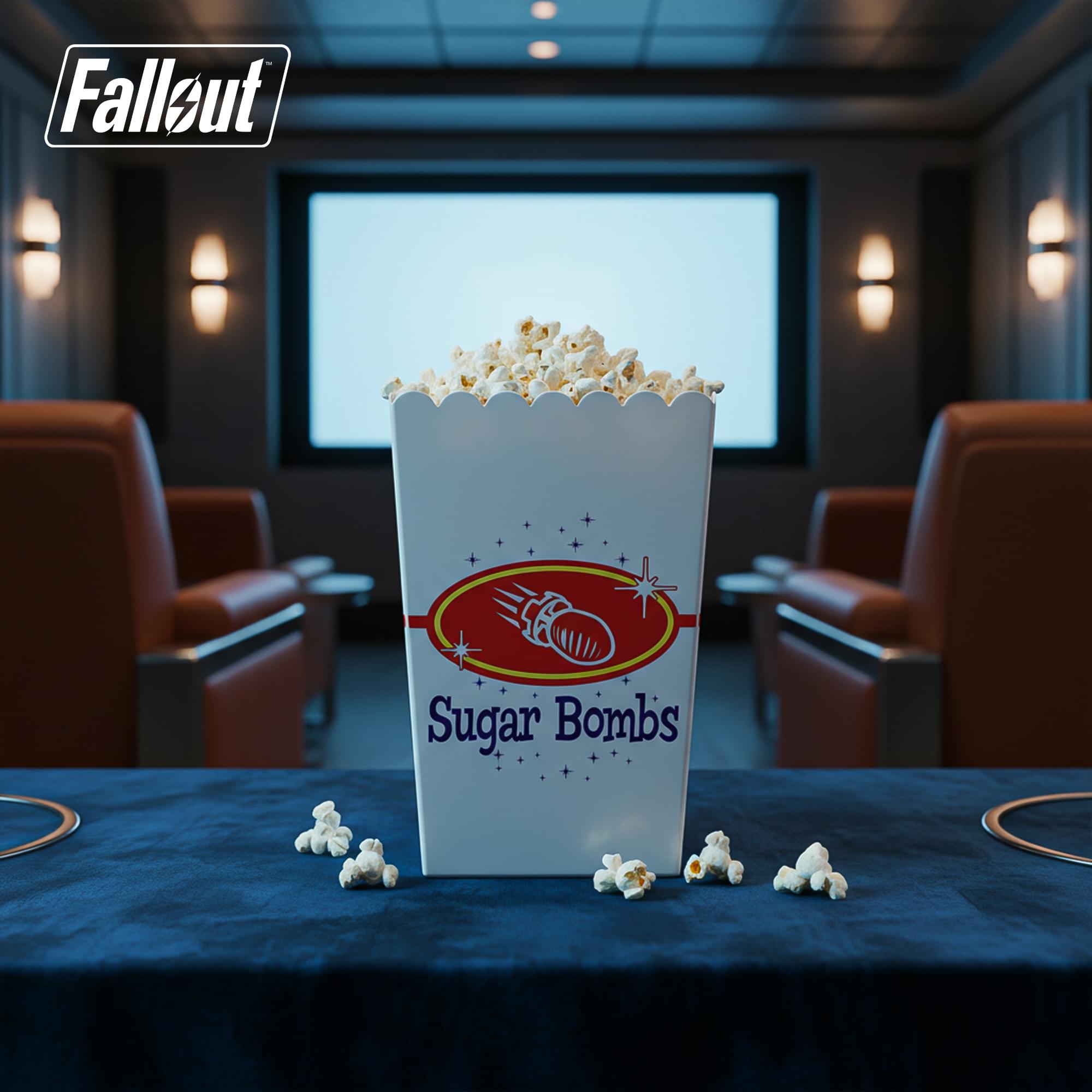 Fallout Sugar Bombs Popcorn Bucket | Holds 3 Liters
