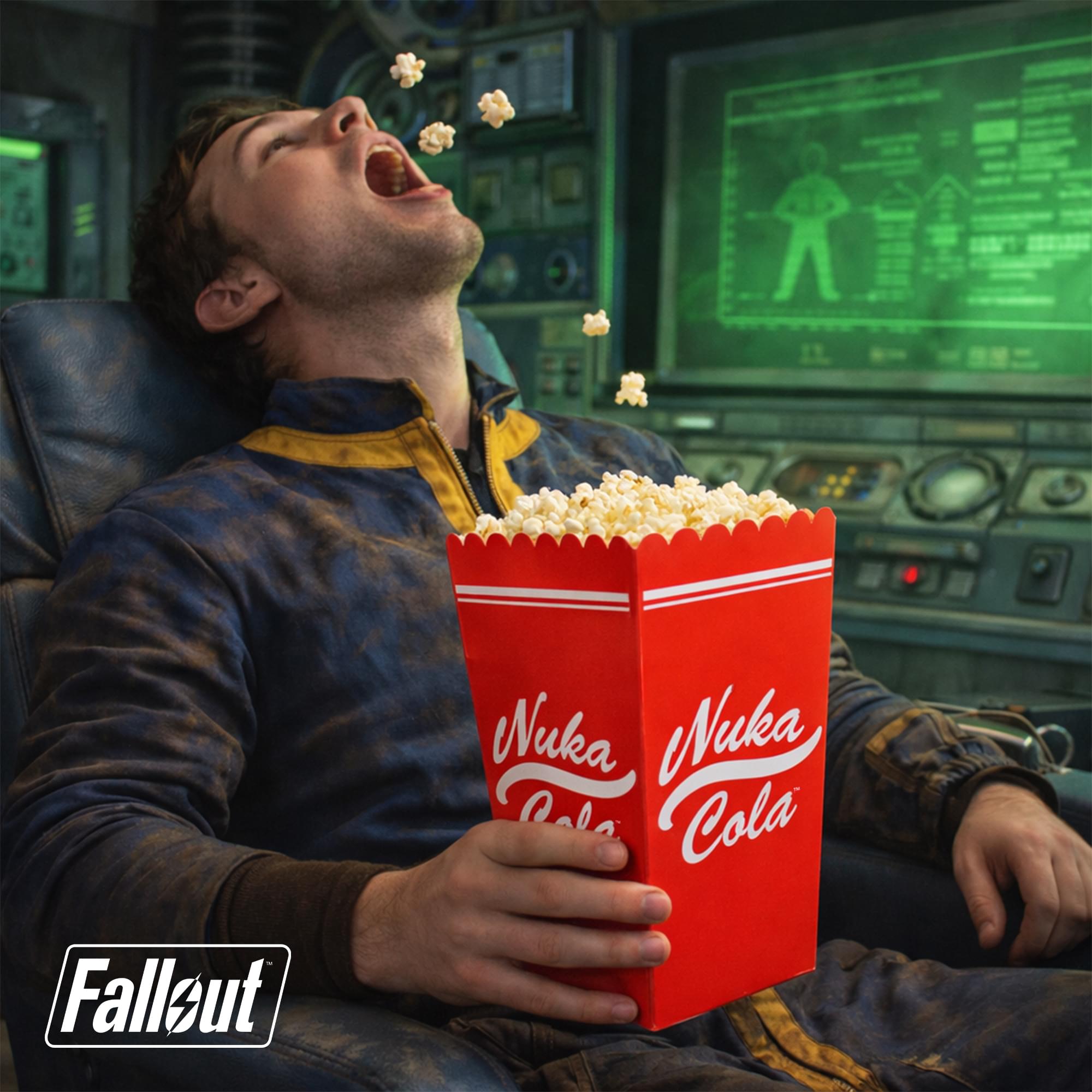Fallout Nuka-Cola Popcorn Bucket | Holds 3 Liters