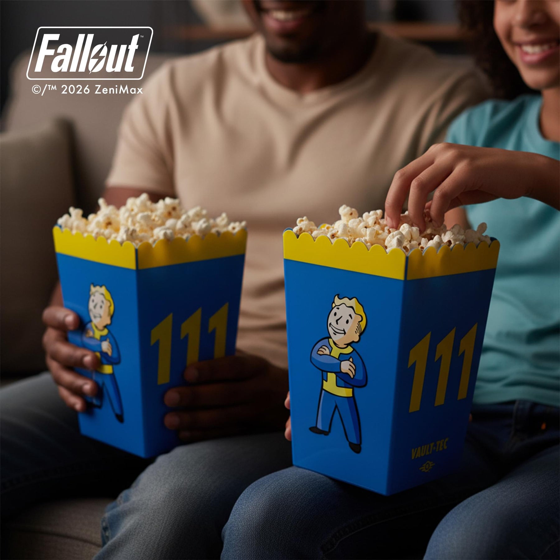 Fallout Vault Boy Popcorn Buckets | Set Of 2