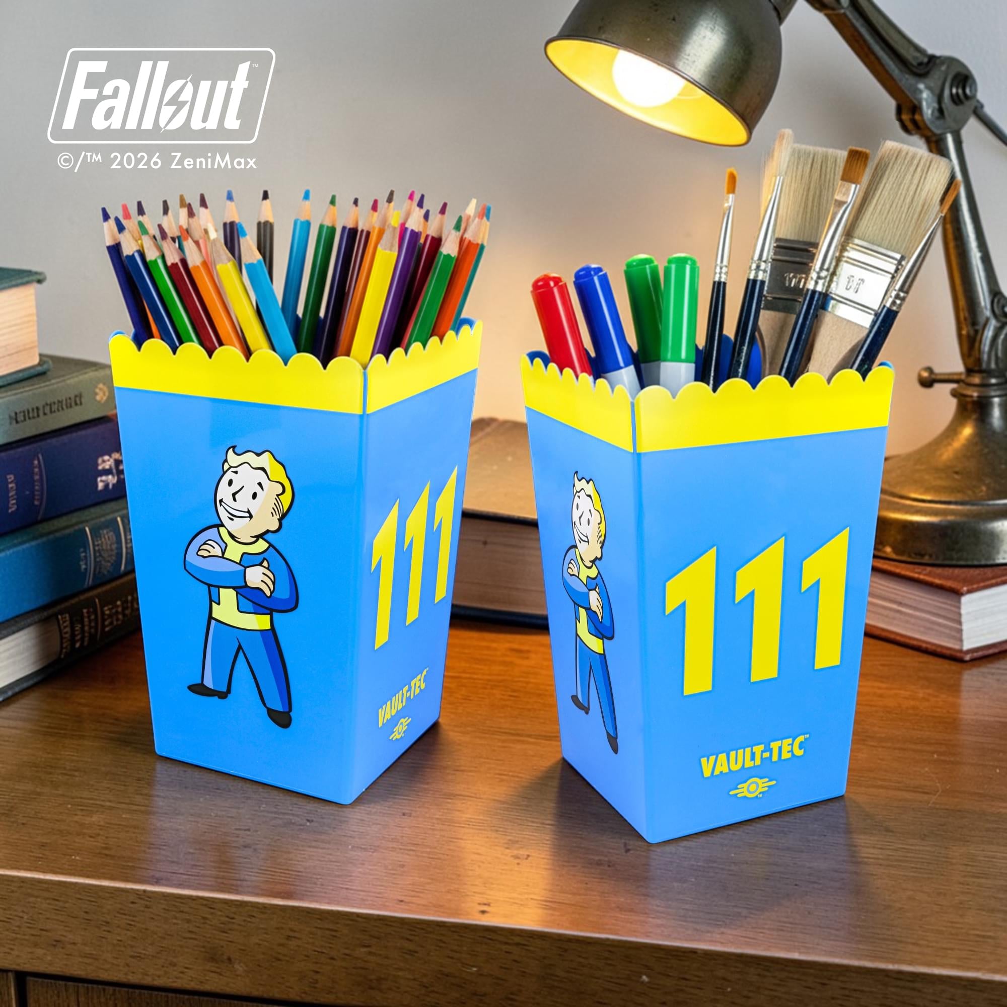 Fallout Vault Boy Popcorn Buckets | Set Of 2