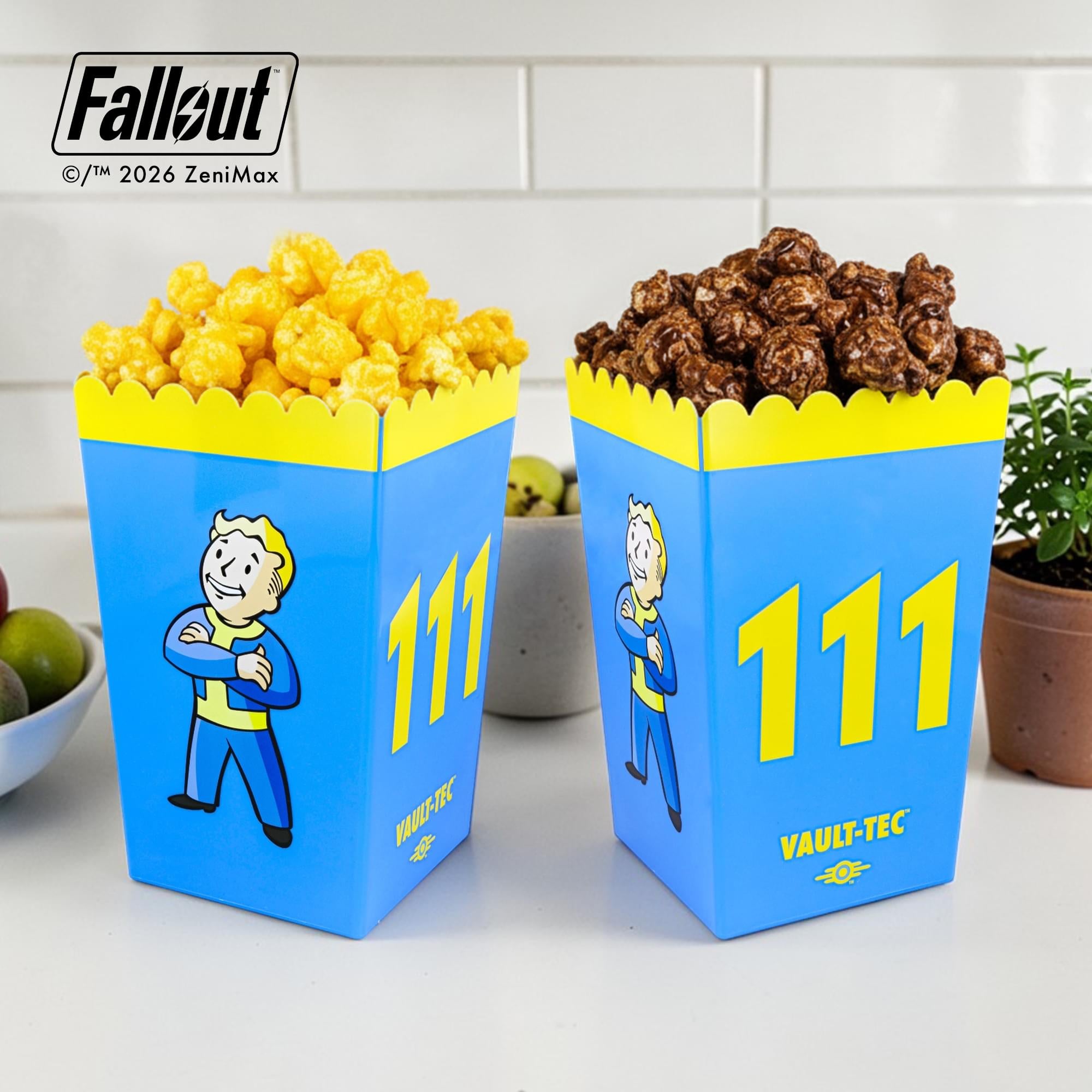 Fallout Vault Boy Popcorn Buckets | Set Of 2