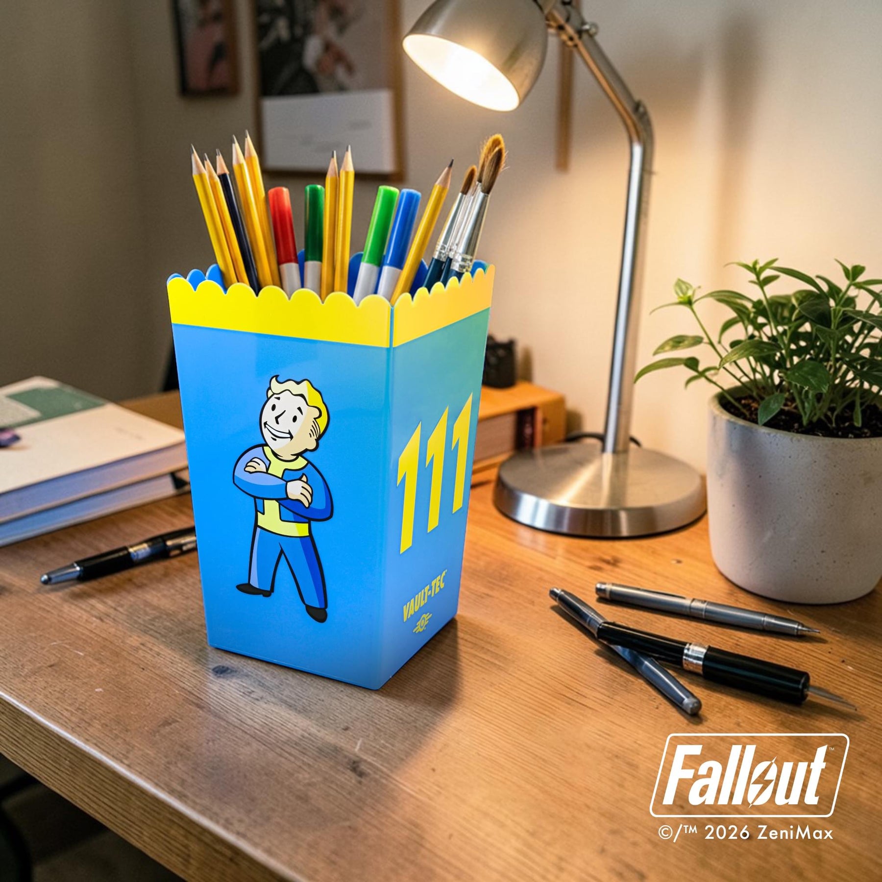 Fallout Vault Boy Popcorn Bucket | Holds 3 Liters