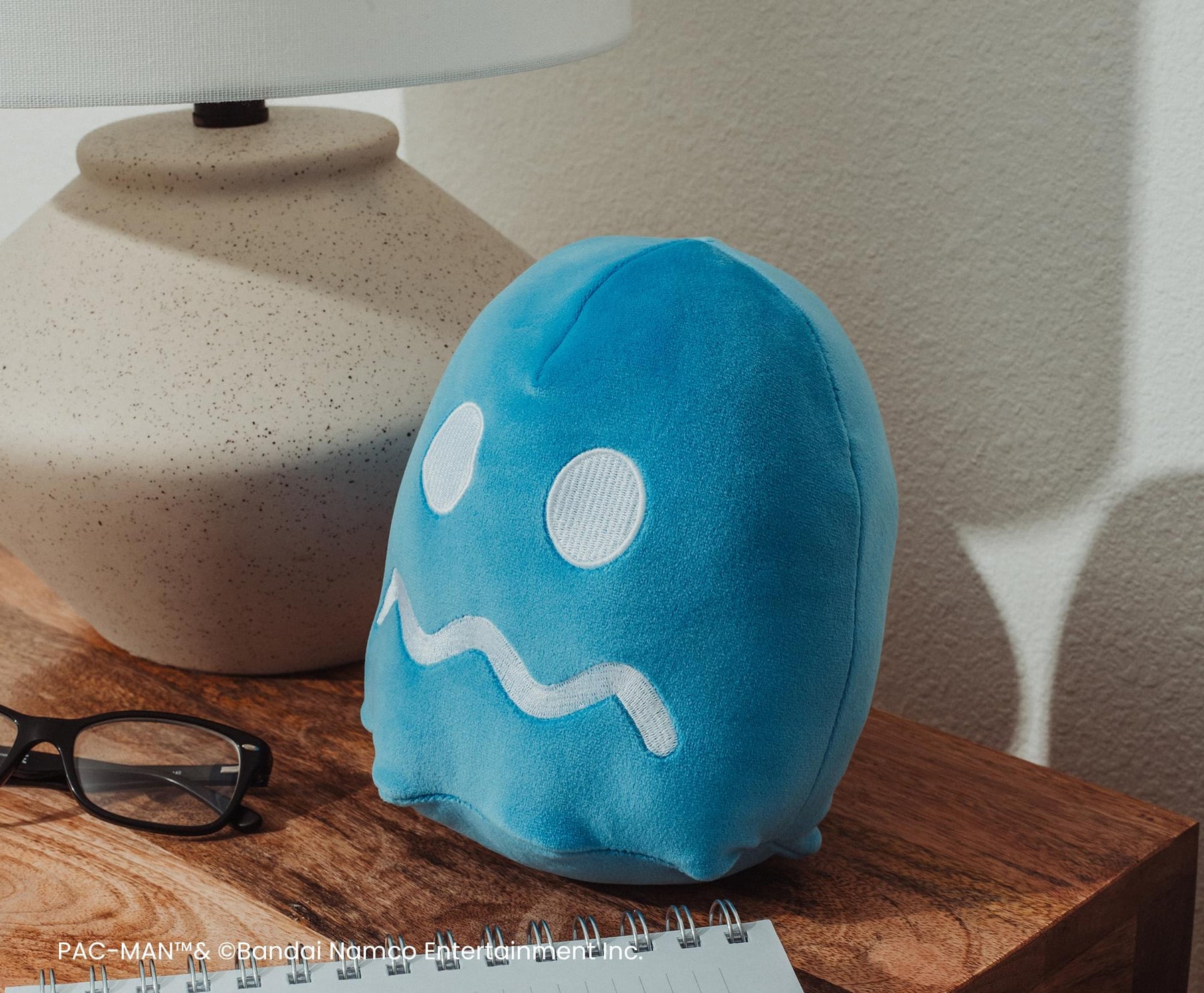 PAC-MAN TURN-TO-BLUE Ghost 7-Inch Plush