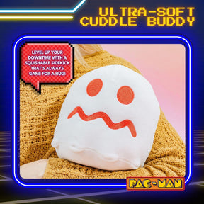 Pac-Man Vulnerable White Ghost 7-Inch Plush