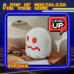 Pac-Man Vulnerable White Ghost 7-Inch Plush