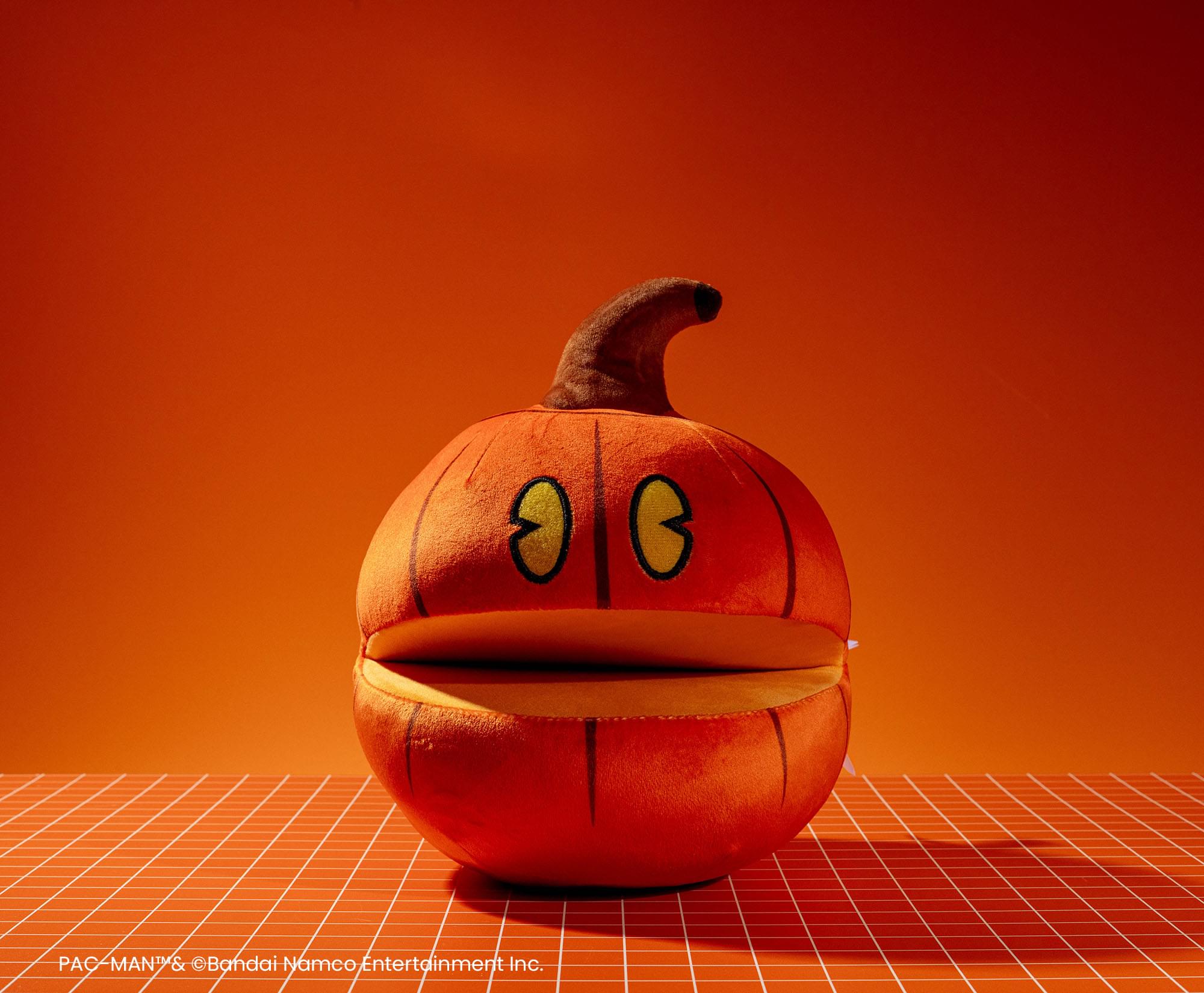 PAC-MAN PUMPKIN PAC-MAN 7-Inch Collector Plush
