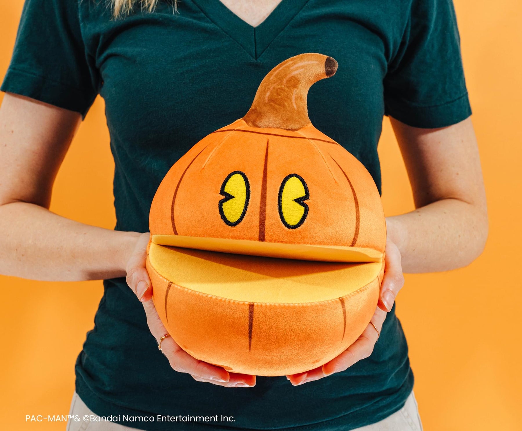 PAC-MAN PUMPKIN PAC-MAN 7-Inch Collector Plush